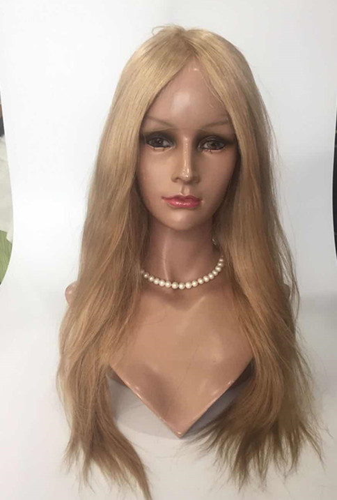 Factory wholesale virgin full lace wig with silk base straight hair YL270